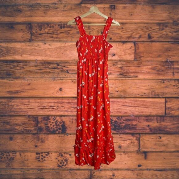 5 for $25🔥Isabel Maternity Red Floral Summer Dress Maternity XS - Picture 1 of 7